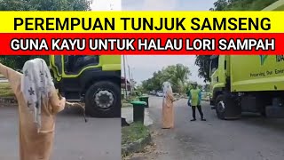MENGAMUK SAMBIL BAWA KAYU