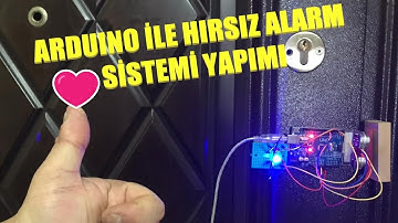 ARDUINO İLE HIRSIZ ALARM SİSTEMİ YAPIMI  #arduino #technology #alarm #system #genius #iq260 #physics