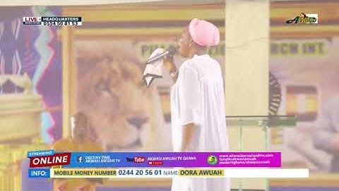 SUNDAY CHURCH SERVICE @HEADQUARTERS ON 18TH JULY 2021 BY EVANGELIST AKWASI AWUA(2021 OFFICIAL VIDEO)