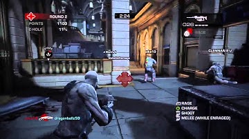 Gears Of War Judgment Overrun - Messing around with Ragers on Terminal