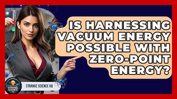 Is Harnessing Vacuum Energy Possible With Zero-point Energy? - Strange Science HQ