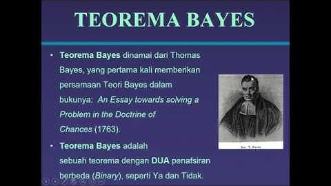Teorema Bayes (Part 1)