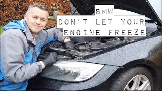 BMW “Don’t let your engine freeze” Antifreeze Test