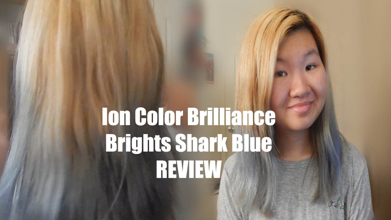 1. Ion Shark Blue Semi-Permanent Hair Color - wide 5