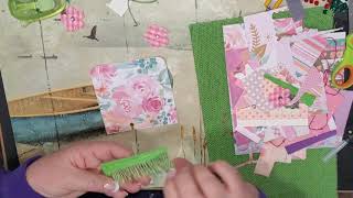 Memorydex Cards Process/ Spring Garden