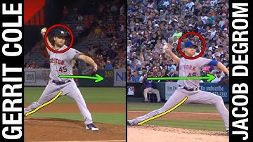 How Gerrit Cole + Jacob deGrom Throw Hard | ROBBY ROWLAND