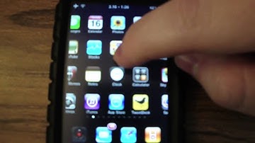 Appswitcher Pop Up Dock for your iPod Touch/ iPhone with Circuitous