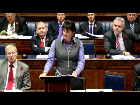 Economic Forecasts by Banks - Arlene Foster comments
