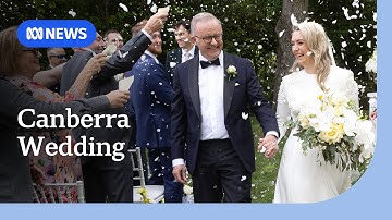 Prime Minister Anthony Albanese marries Jodie Haydon in Canberra | ABC NEWS