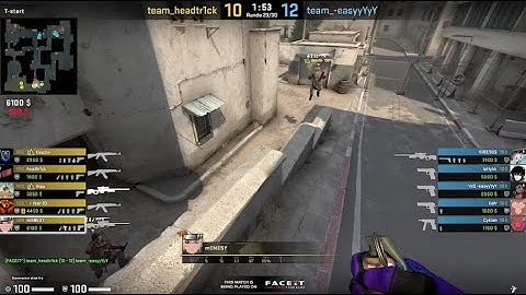 m0NESY with a 200IQ decoy trick on Dust2!