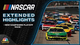 NASCAR Cup Series 2025: New Hampshire playoff race | EXTENDED HIGHLIGHTS | Motorsports on NBC