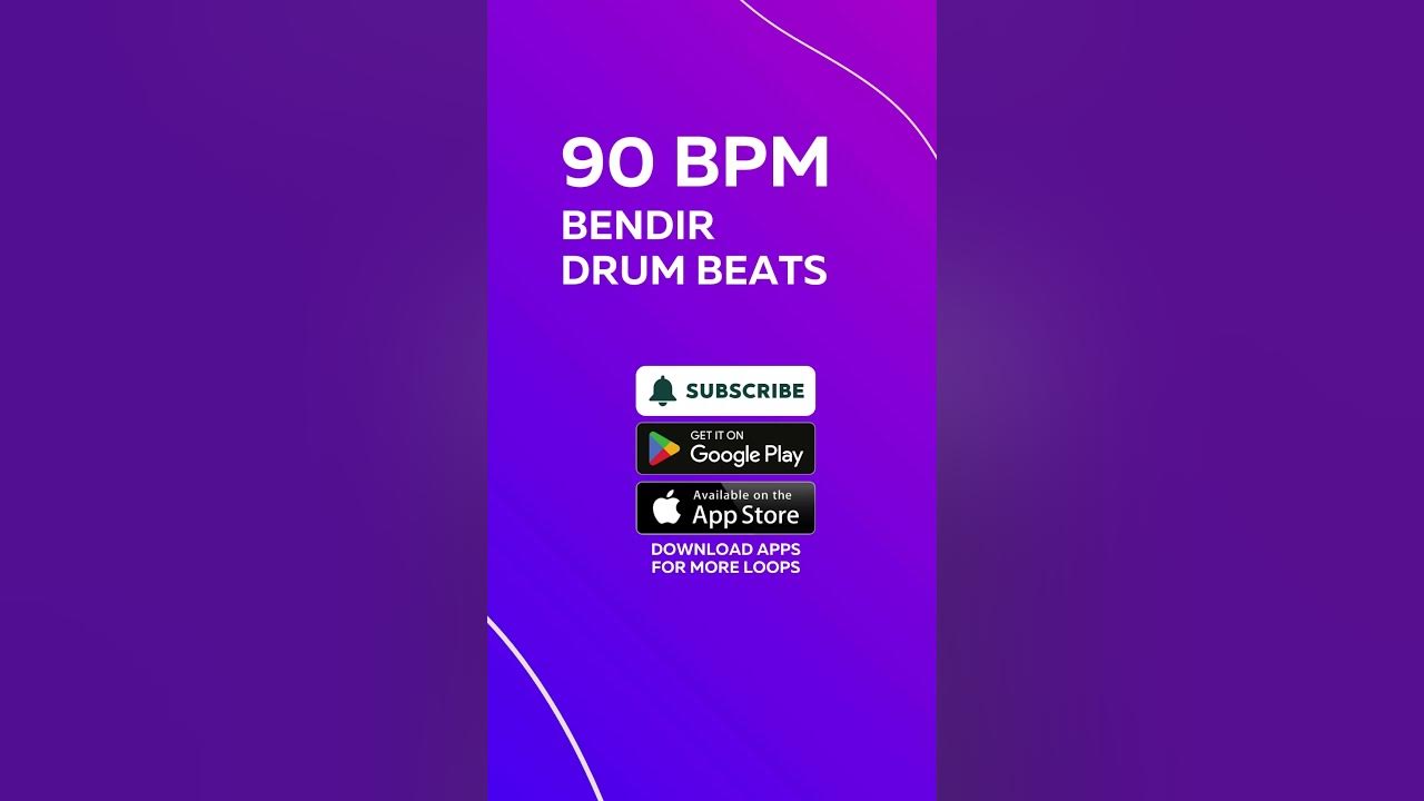 90 BPM BENDIR DRUM BEATS drumloop bpm drumbeat flstudio metronome musicproducer YouTube