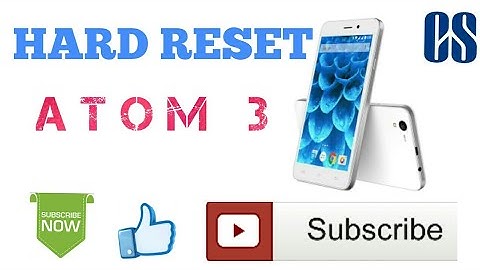 Lava atom 3 hard reset