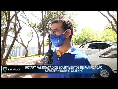 ROTARY faz doação de equipamentos de panificação a Fraternidade o Caminho