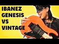 Ibanez RG550 1987 vs 2018 Genesis. Blind test with Jen Majura at #TGU18