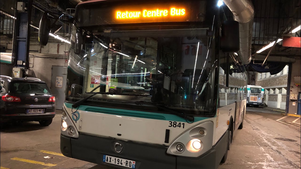 RATP | IVECO Irisbus Citelis Line Euro 5 Voith #3841 | Full Kickdown