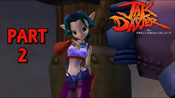 Jak and Daxter: The Precursor Legacy gameplay Part 2 - Exploring the Village