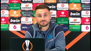 OM-ATALANTA : Jonathan Clauss "on sait à quoi s'attendre, on l'a déjà vécu avec Benfica"