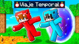 Viajé en el Tiempo Para Ayudar A Mis Amigos en Minecraft