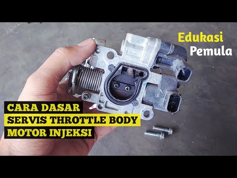 CARA MEMBERSIHKAN THROTTLE BODY SEPEDA MOTOR || MERAWAT THROTTLE BODY SEPEDA MOTOR