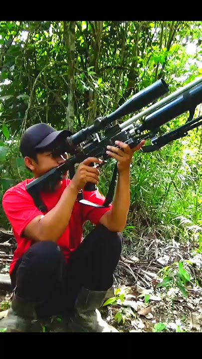 Hunting berburu pakai senapan angin PCP