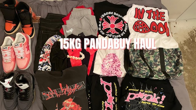 5KG Pandabuy Haul!!(Louis Vuitton Trainers, Eric Emanuel shorts, gallery  department flared sweats 