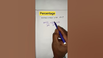 Percentage||How to find percentage by tricks||प्रतिशत#maths#shorts🔥🔥🔥🔥🔥🔥🔥