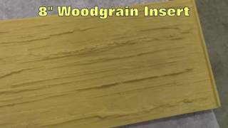8 Inch Wood Grain Step Inserts