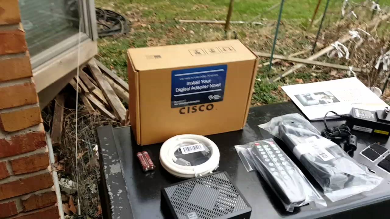 New warner cable digital conversion boxes sneak peek YouTube