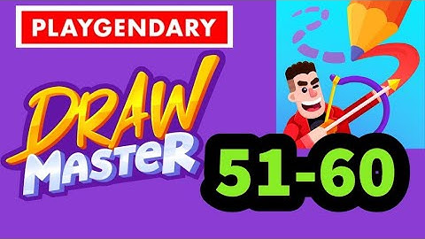 DRAWMASTER level 51 52 53 54 55 56 57 58 59 60 gameplay android ios