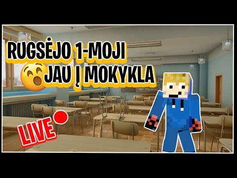 RUGSĖJO 1-MOJI IR VĖL Į MOKYKLA | !BAP !dc !žaidimai |