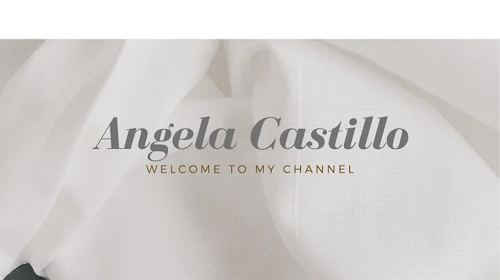 Welcome to My Channel // Angela Castillo
