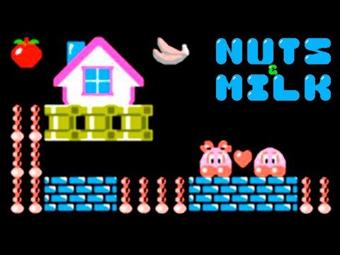 Полное прохождение денди ( Dendy, Nes ) - Nuts and Milk / Орехи и молоко