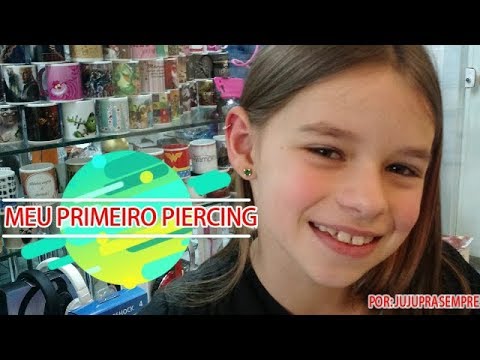 MEU PRIMEIRO PIERCING 