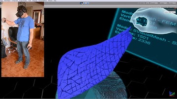 Sofa in Unity - 3D Liver simulation in Virtual Reality