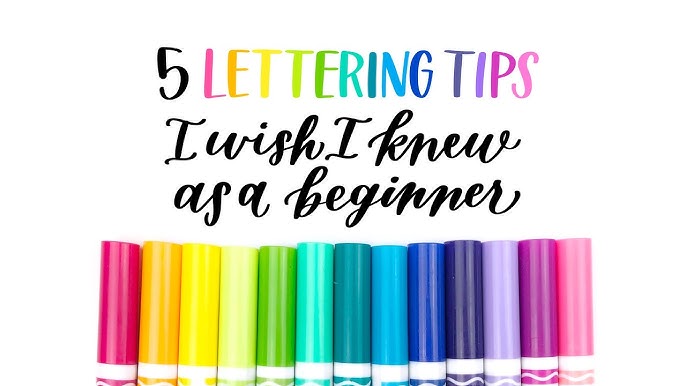 Hand Lettering for Beginners: Best Tips & Tools ⋆ Sheena of the