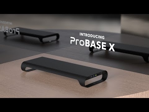 MONITORMATE ProBASE X Aluminum Stand with All New 18W Fast-Charging Port