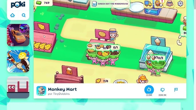 Monkey Mart (Market) Unblocked - Little Game