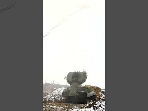 Ур-77 Змей Горыныч работает пара