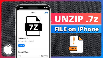 How to UnZip .7z File on iPhone