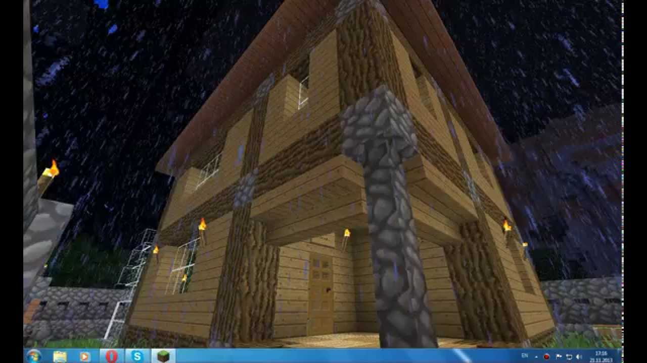 как защитить свой дом в майнкрафте #9