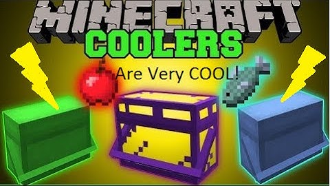 Minecraft Mod Showcase! Coolers Mod!