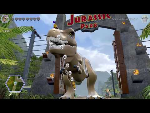 LEGO Jurassic World - Isla Nublar 2 - Open World Free Roam Gameplay [HD]. 