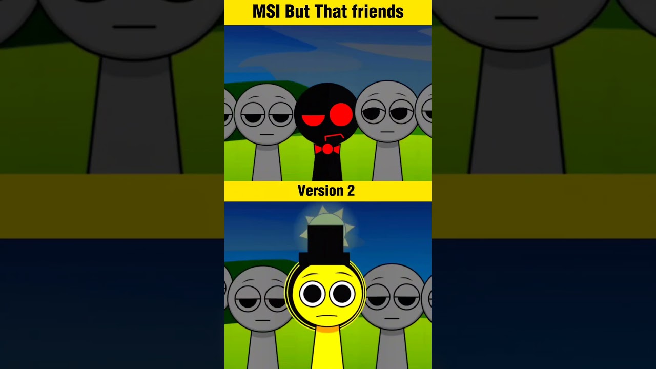 Incredibox Sprunki MSI But That Friends (1) 