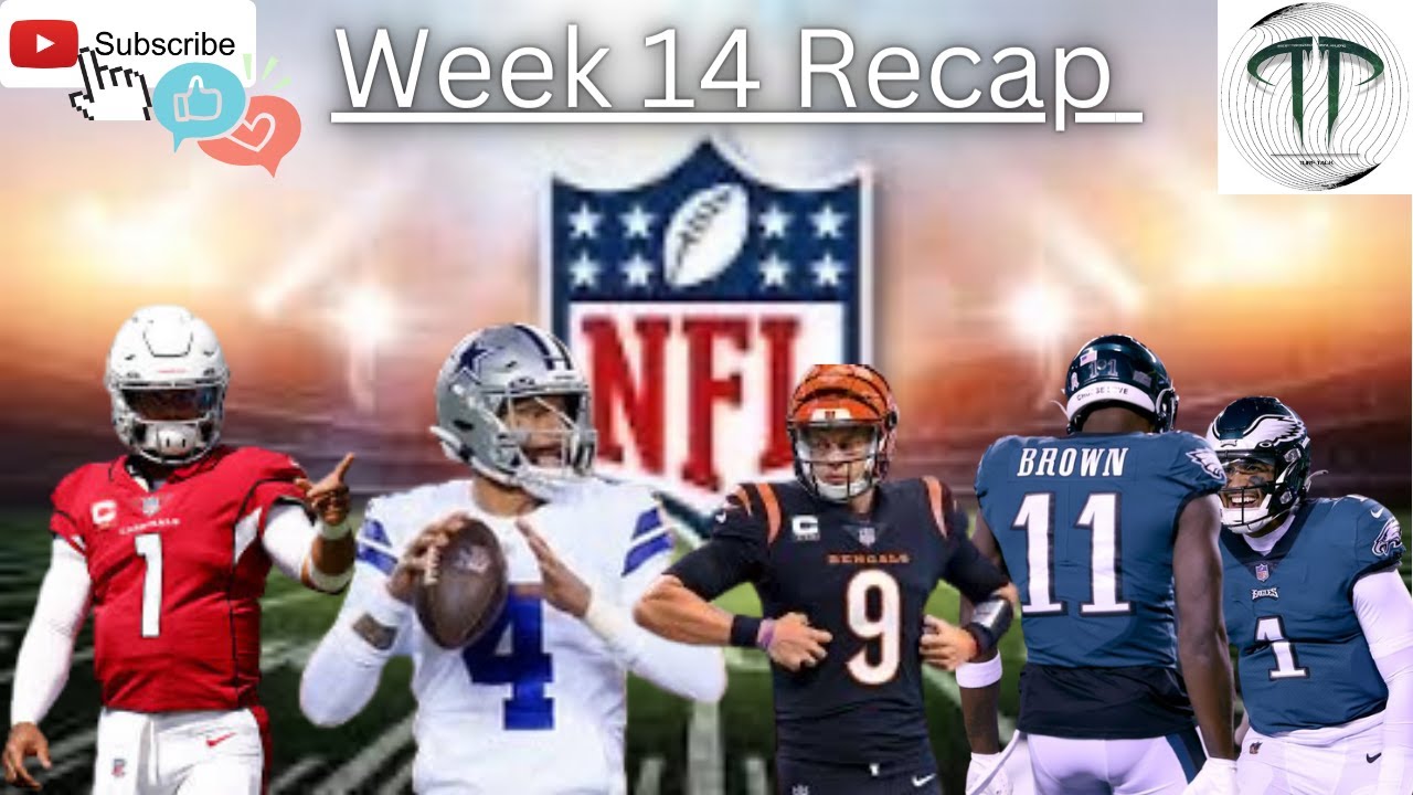 NFL Week 14 Recap I Eagles Clinch Playoff Spot YouTube