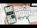 WHAT'S ON MY IPHONE 12 PRO | apps you NEED & how I organize my phone