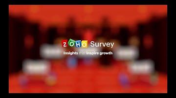 Zoho Survey - DIY feedback collection platform - Promo Video (New - 2022)