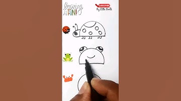 How to draw Animals | Animals drawing #shorts #shortsfeed #tutorial #youtubeshorts