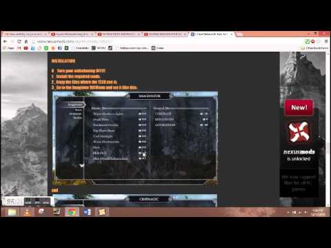 skyrim imaginator cant believe no enb settings youtube