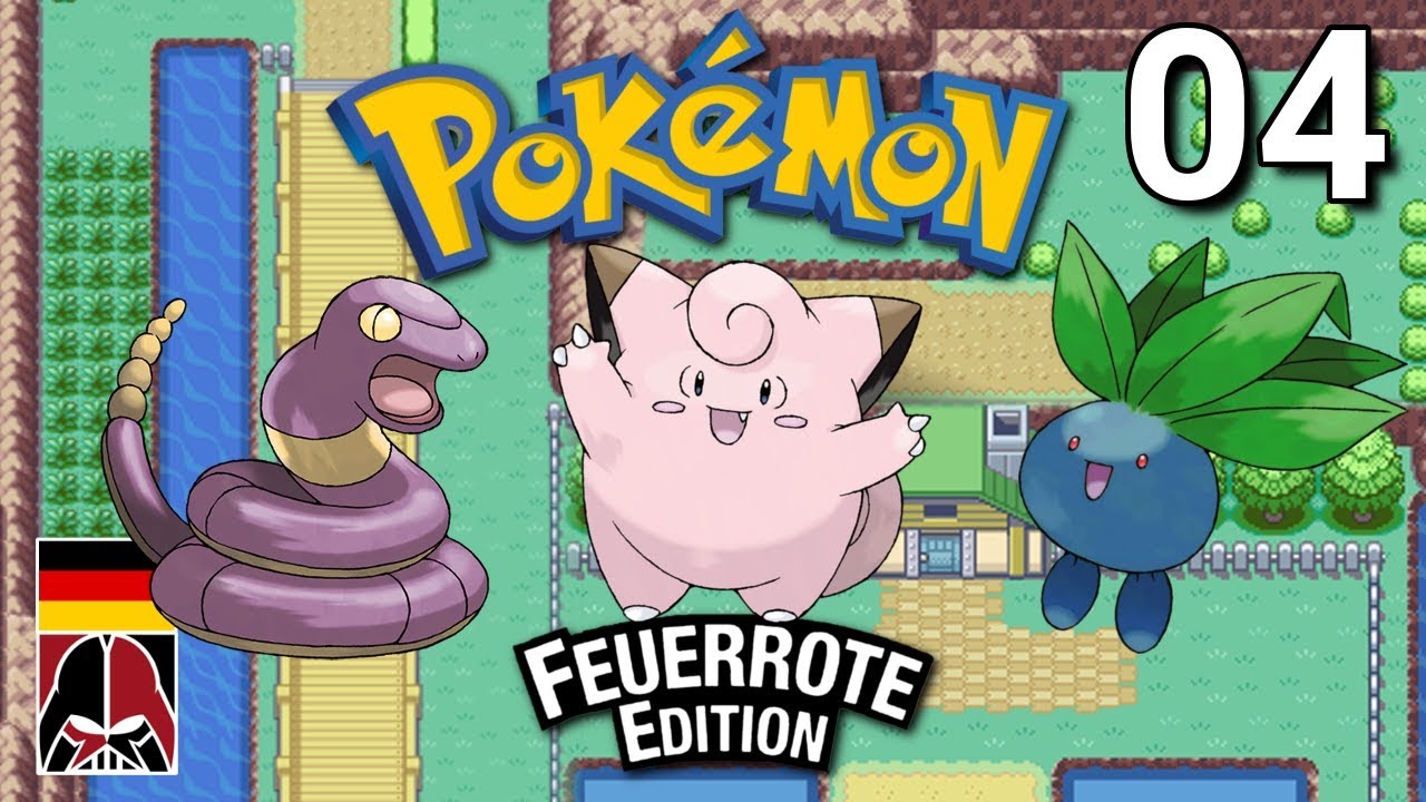 Pokémon Feuerrot Deutsch / German Let